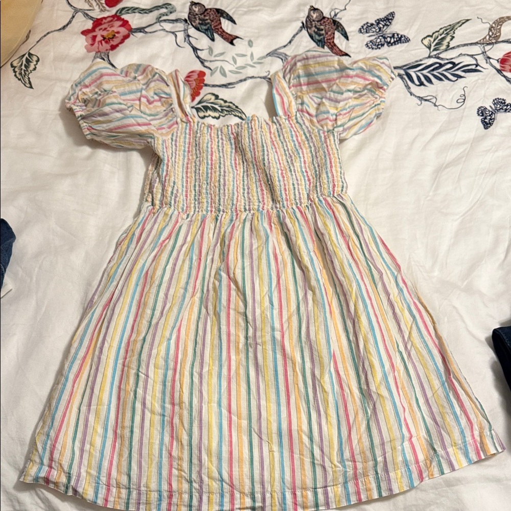 GAP Multicolor Striped Kids Dress
